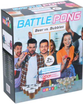 Battle Pong øl Vs  Champagne Udgave  18 Dele