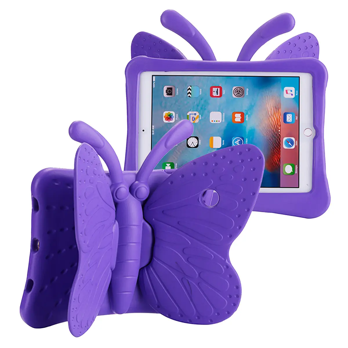 Butterfly Cover Til Ipad Quot 2017 2018 Ipad Air Air Lilla
