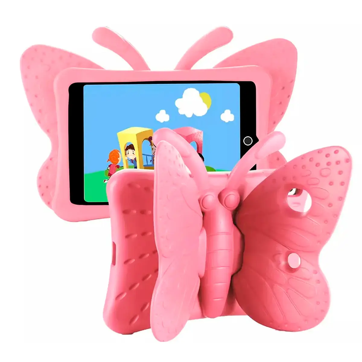 Butterfly Cover Til Ipad Quot 2017 2018 Og Ipad Air Air Lyserød