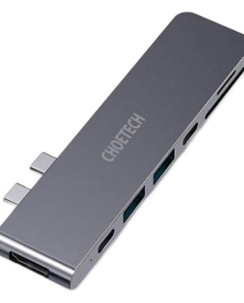 Choetech  - -  Usb-  Hub  Usb     4k 60hz Hdmi  87w Pd  Grå