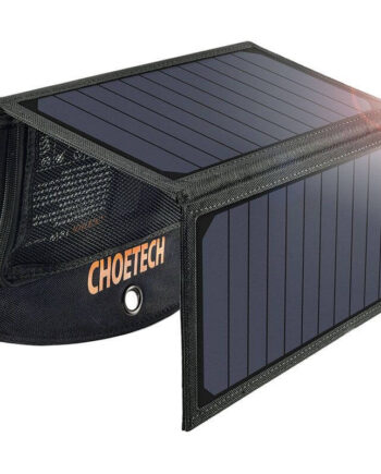 Choetech  -port Solcellepanel  19w  Sort