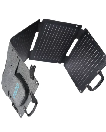 Choetech  -port Solcellepanel 40w Type-    Usb-   Sort Grå