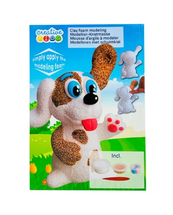 Creative Kids Foam Clay Modelleringsskum Hund  63g