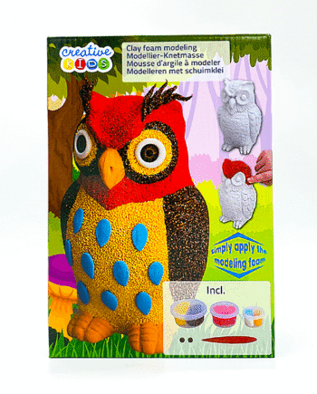 Creative Kids Foam Clay Modelleringsskum Ugle  63g