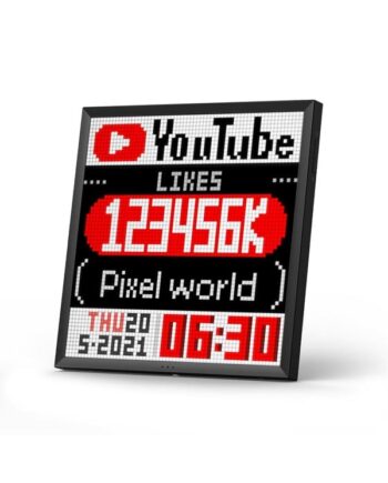 Divoom Pixoo64 64x64 Pixel Art Led Display Social Media Counter