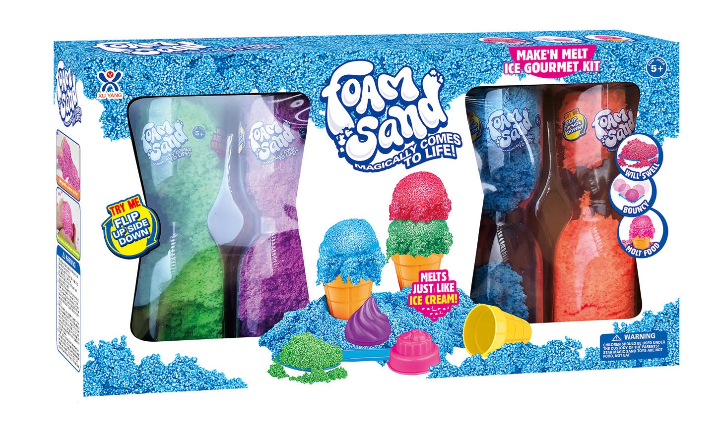 Foam Sand Skum-slim Ice Gourmet Kit 160 Farver