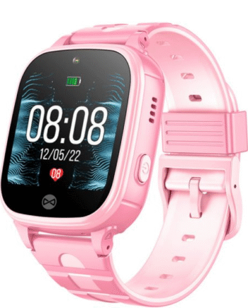 Forever Kw-310 2g   Gps Smartwatch Til Børn Pink