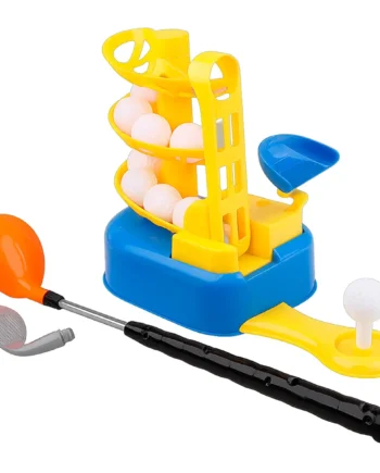 Golf Legetøjssæt      Køller Og 15 Bolde