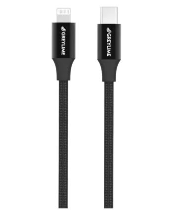 Greylime Braided Usb- -lightning Kabel     Sort