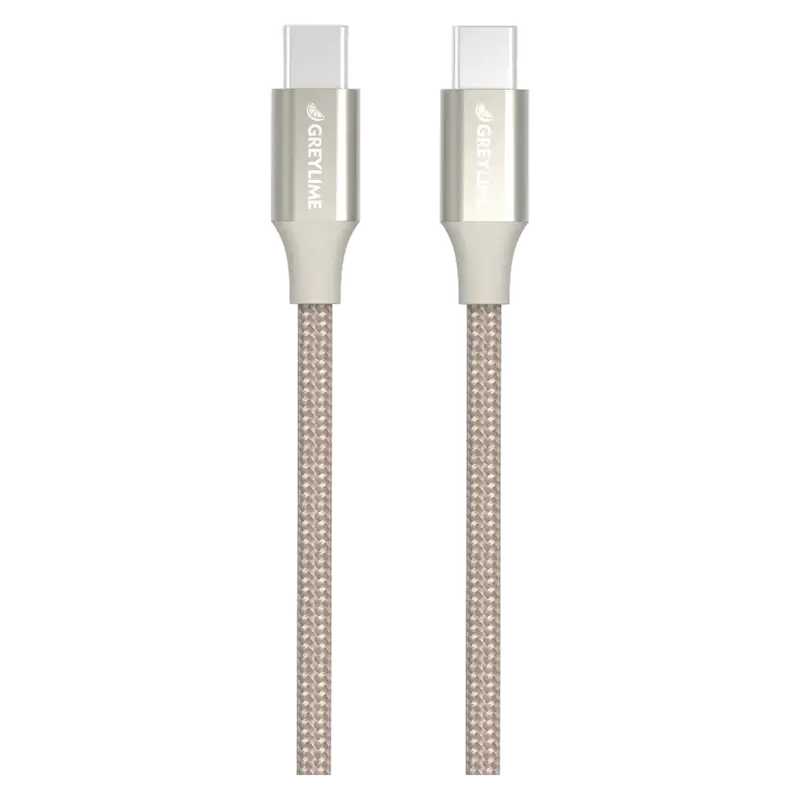 Greylime Braided Usb- -usb- Kabel 60w Beige