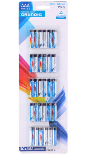 Grundig Aaa Batterier 30 Stk