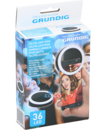 Grundig Selfie Ring Light Til Mobiltelefon