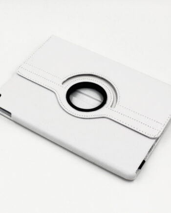 Ipad Mini Cover Rotating Pu Læder             Hvid