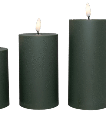 Led Bloklys Udendørs  Grøn    Stk Inkl  Fjernbetjening