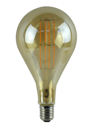 Led Pære Deco 3w  Røgfarvet Glas