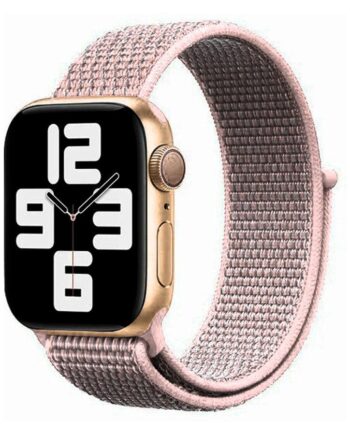 Lippa Apple Watch Nylonrem 38 40 41 Rose Gold
