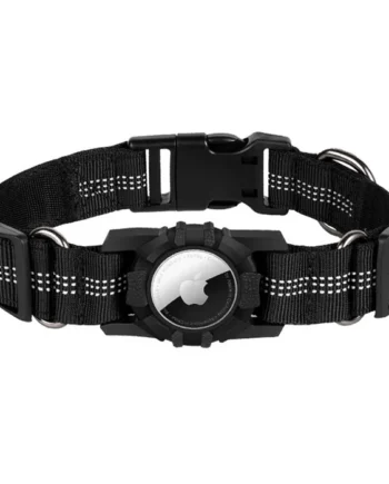 Lippa Hundehalsbånd Til Airtag Og Smart-finder  36 42 Cm  Medium  Sort