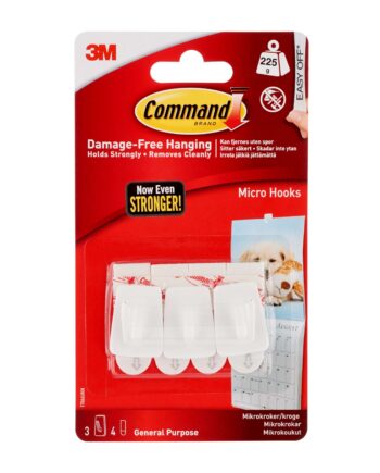 3m Command Mikrokroge   Kroge    Klæbestrips