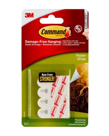 3m Command Plakatstrips  12 Strips