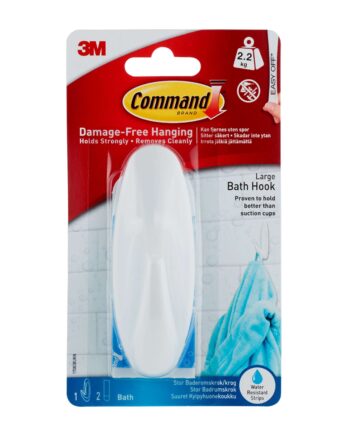 3m Command Stor Designerkrog Til Vådrum