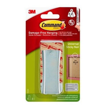 3m Command Stort Universal Billedophæng Metal    Ophæng    Store Klæbestrips