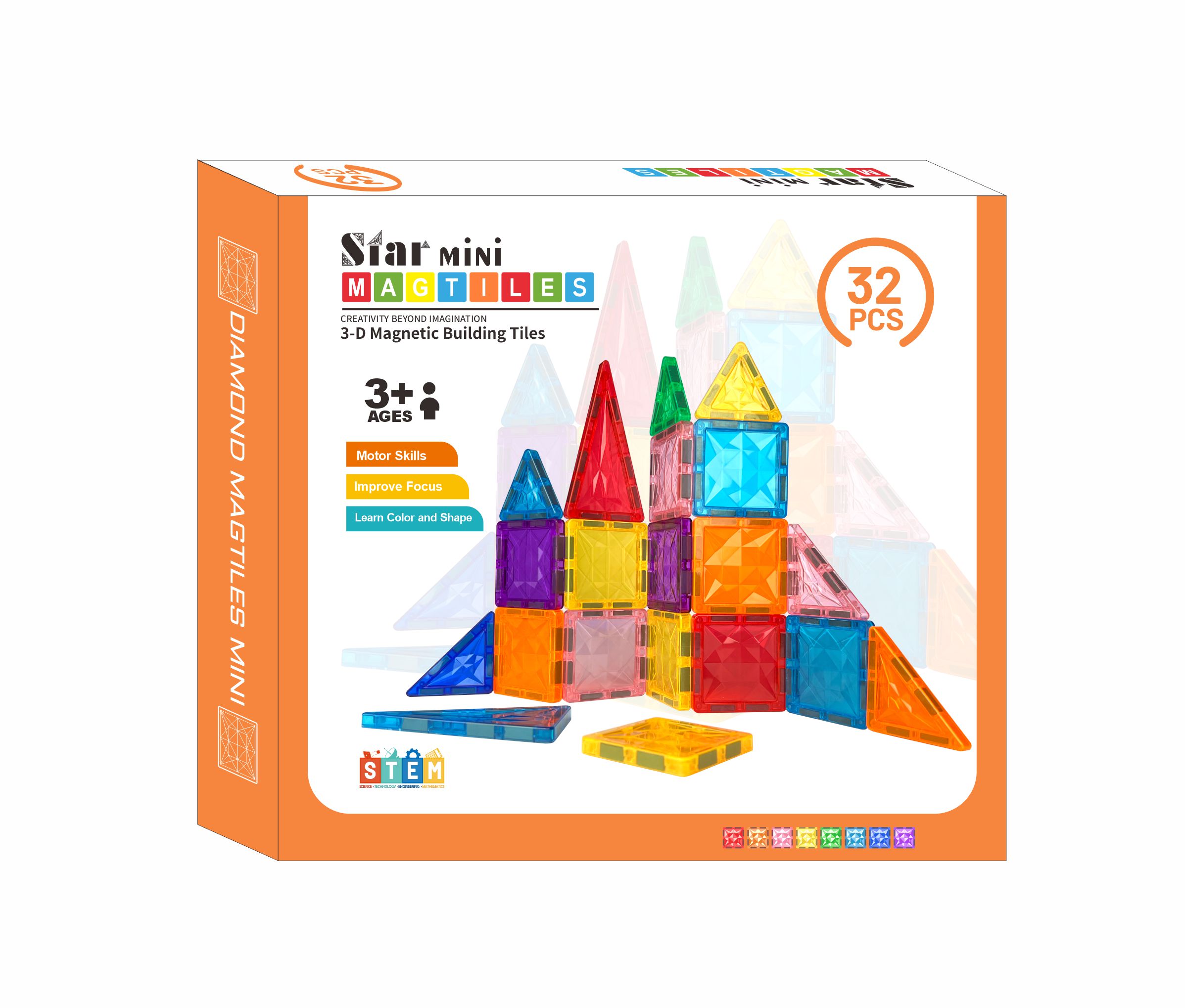 Magnetic Tiles Mini 32 Dele