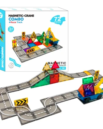 Magnetic Tiles Trafikbane  72 Dele