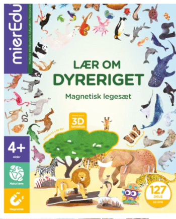 Mieredu Kreativt Magnetisk Legesæt Dyreriget  Da