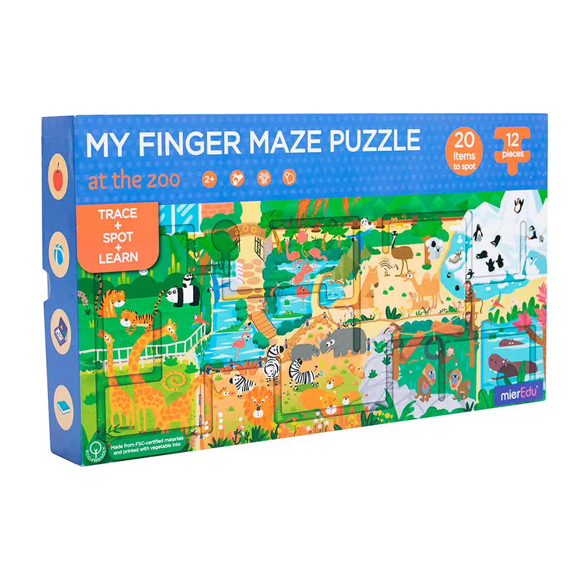 Mieredu Kreativt Puslespil At The Zoo