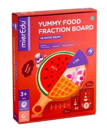 Mieredu Magnetisk Legesæt Lær Brøker