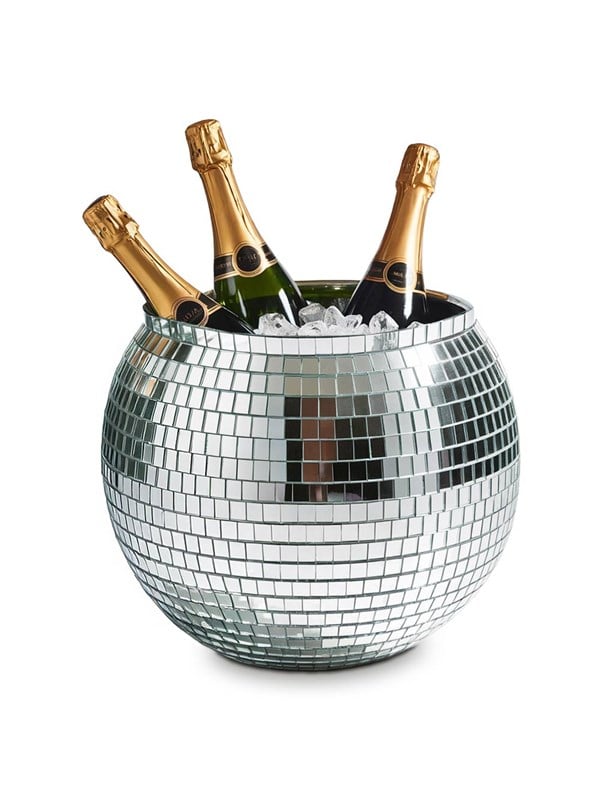 Mikamax Disco Ball Ice Bucket Shimmering Party Essential