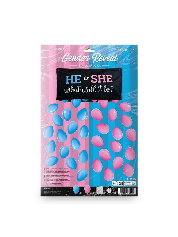 Mikamax Gender Reveal Balloon Set