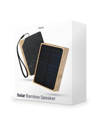 Mikamax Solar Bamboo Speaker
