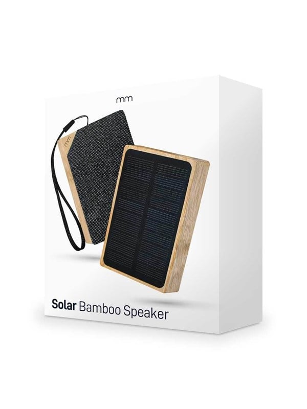 Mikamax Solar Bamboo Speaker