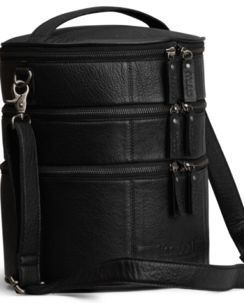 Muud Bturn Taske Læder  Sort