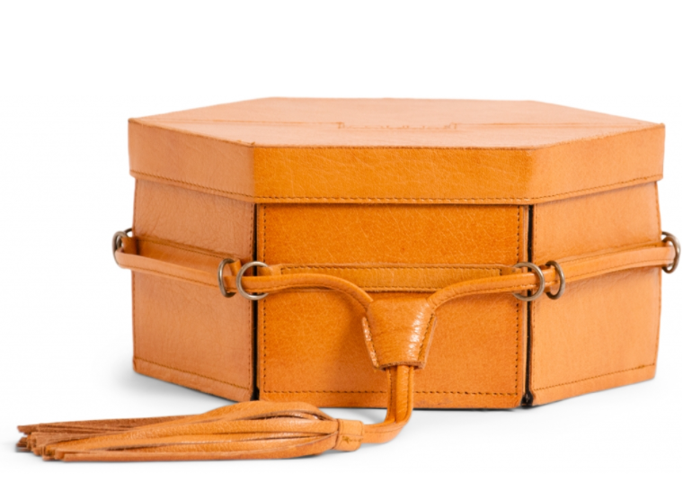 Muud Evita Taske Læder Whisky