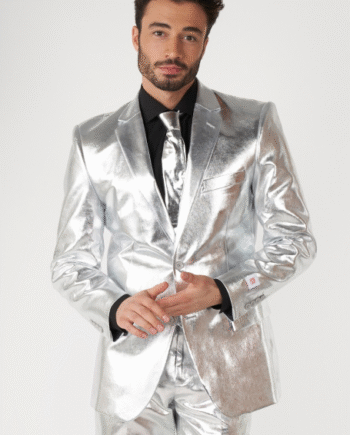 Opposuits Shiny Silver Eu46