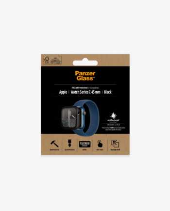 Panzerglass Skærmbeskyttelse Apple Watch Series   45 Mm  Sort