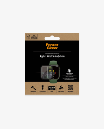 Panzerglass Skærmbeskyttelse Apple Watch Series   41 Mm  Sort
