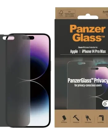 Panzerglass Skærmbeskyttelse Iphone 14 Pro Max Privacy  Antibakteriel