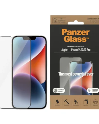 Panzerglass Skærmbeskyttelse Iphone 14 Pro Max Ultra-wide Fit  Antibakteriel
