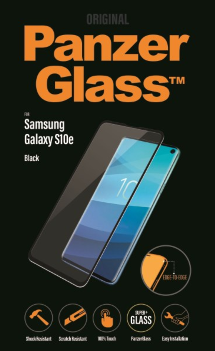 Panzerglass Skærmbeskyttelse Samsung Galaxy S10e Sort
