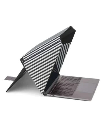 Philbert Solskærm   Privatlivsbeskyttelse Lux    Stander Universal 12-14 Quot   Sort Hvid Stribet