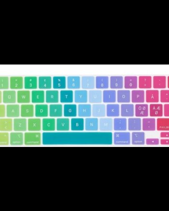 Philbert Tastaturcover Til Macbook 13 Quot 13 Quot  Pro   16 Quot   2022 Nordic  Regnbue