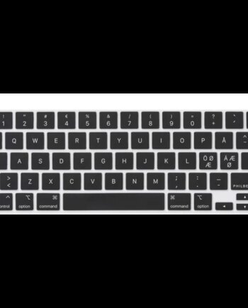 Philbert Tastaturcover Til Macbook 13 Quot 13 Quot  Pro   16 Quot   2022 Nordic  Sort