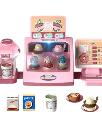 Play House Legetøjs Isbutik   Coffee Shop    Lys Og Lyd
