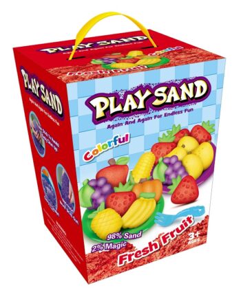 Play Sand Kinetisk Legesand Frisk Frugt  908      Farver