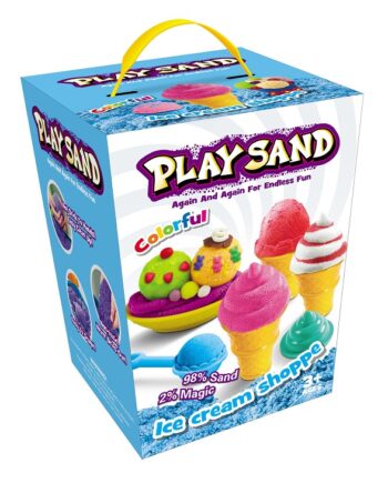 Play Sand Kinetisk Legesand Ice Cream  908      Farver