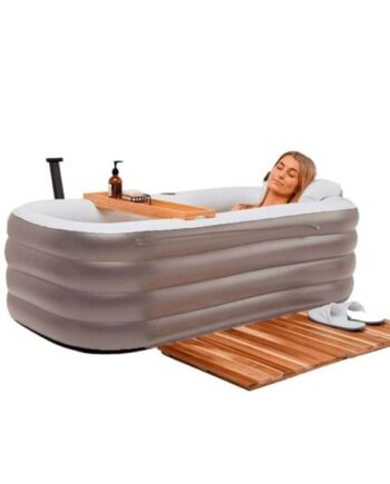 Pro Airtub Oppusteligt Badekar Til Voksne Space Grey