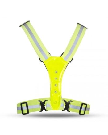 Pro Sport Led Refleksvest Med Led Lys Til Løb  Cykling   Træning